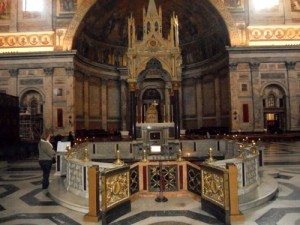 Altar da Basílica de São Paulo Extramuros 500